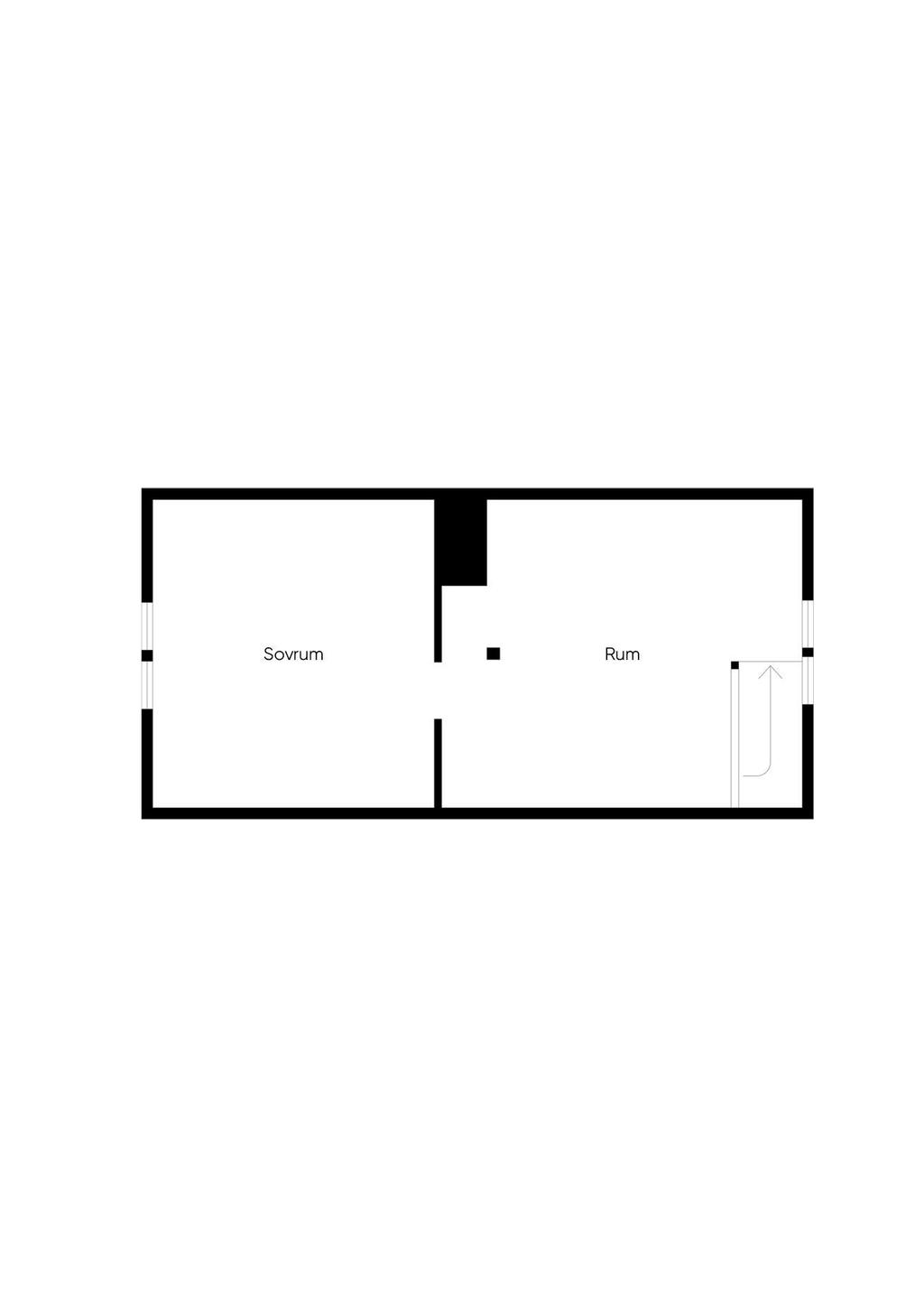 Planlösning övre plan