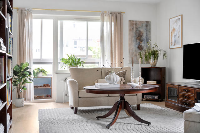 Bostaden totalrenoverades 2019.