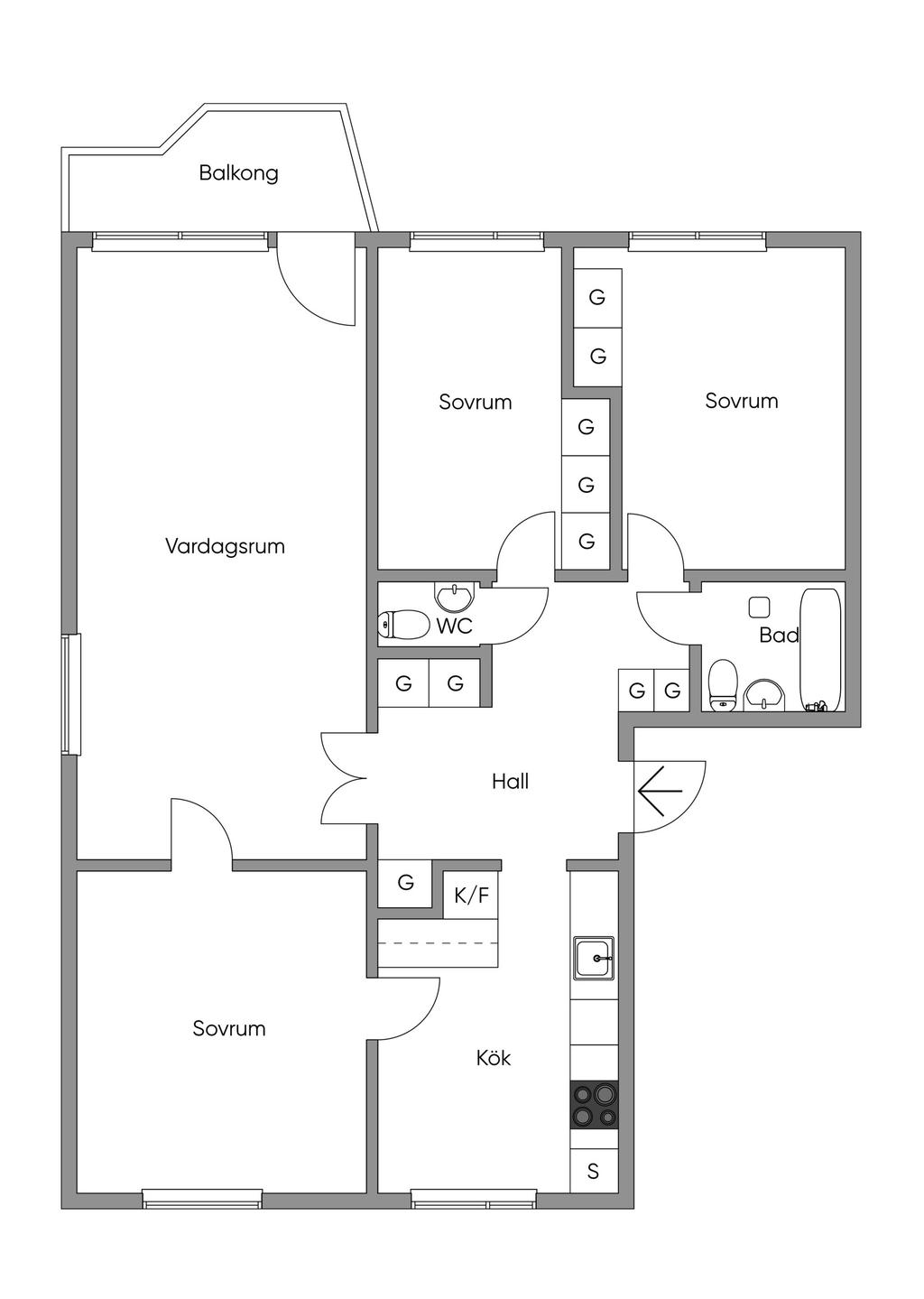 Planlösning