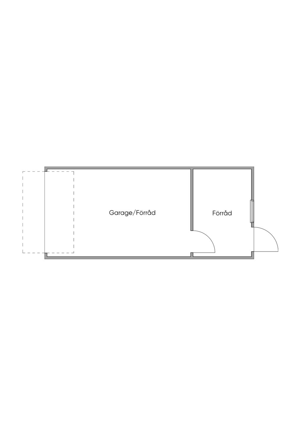 Planritning garage