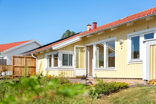 Uteplats i söder, sydväst läge 