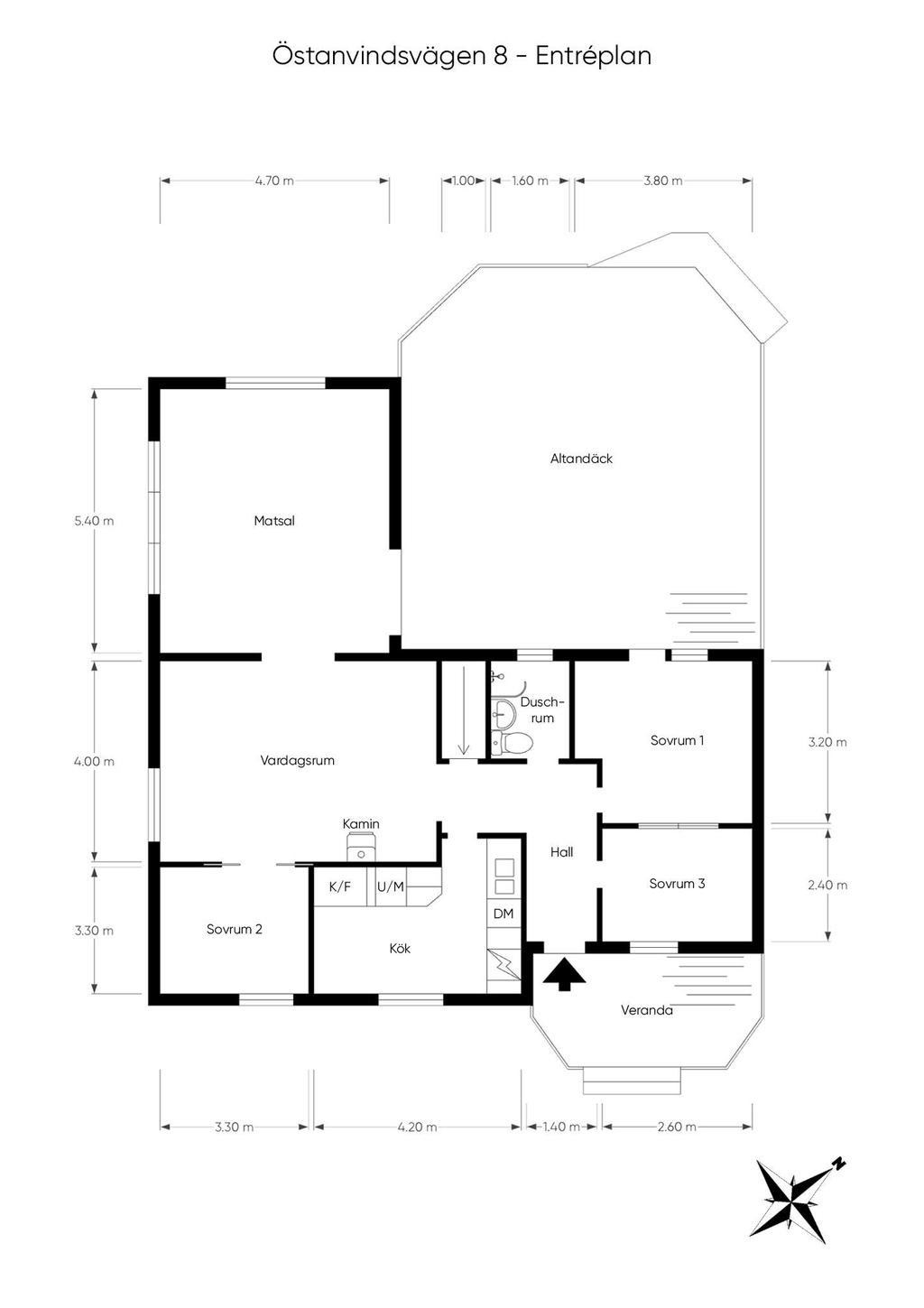 Planritning entréplan