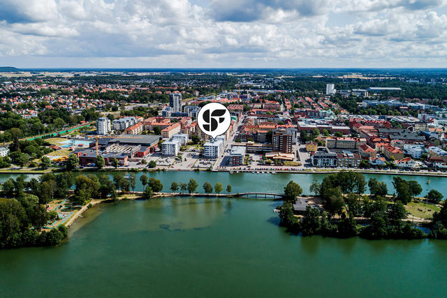 Centralt läge med närhet till allt vad Trollhättan har att erbjuda.