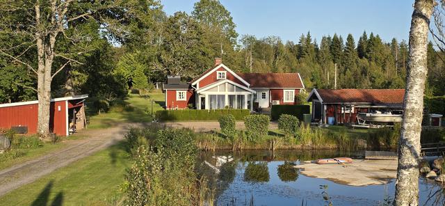 Mobiltelefonbild från sensommarkväll