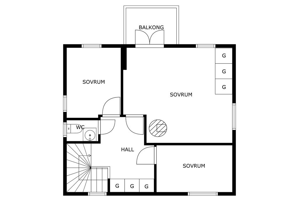 Övre plan