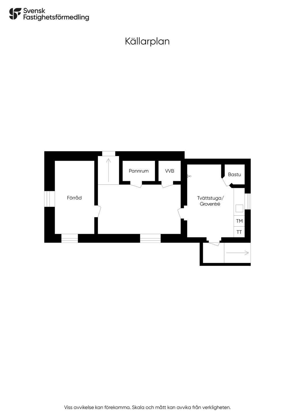 Planlösning källare