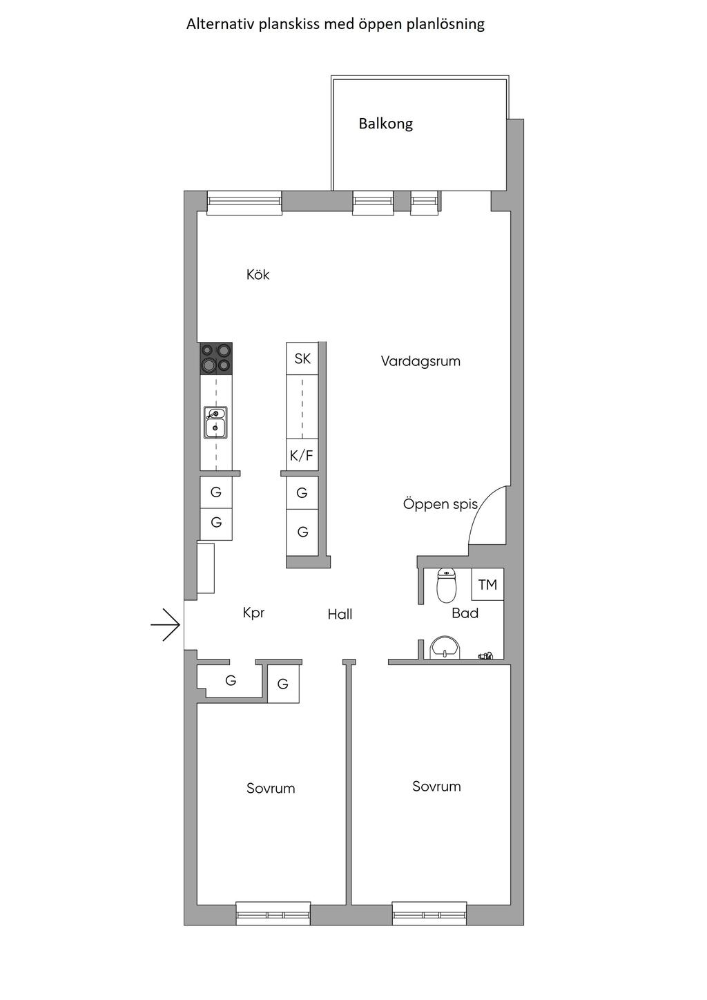 Alternativ planskiss 