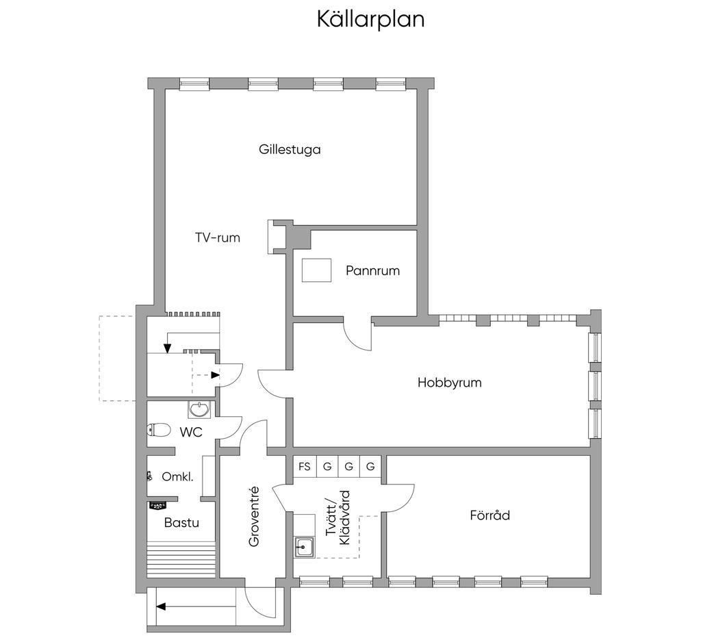 Källarplan