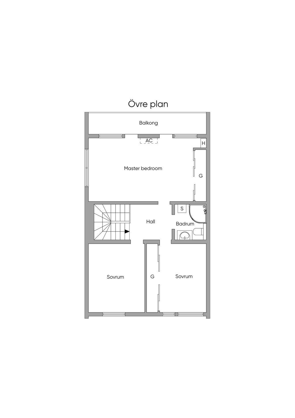 Planskiss, Övre Plan 2D