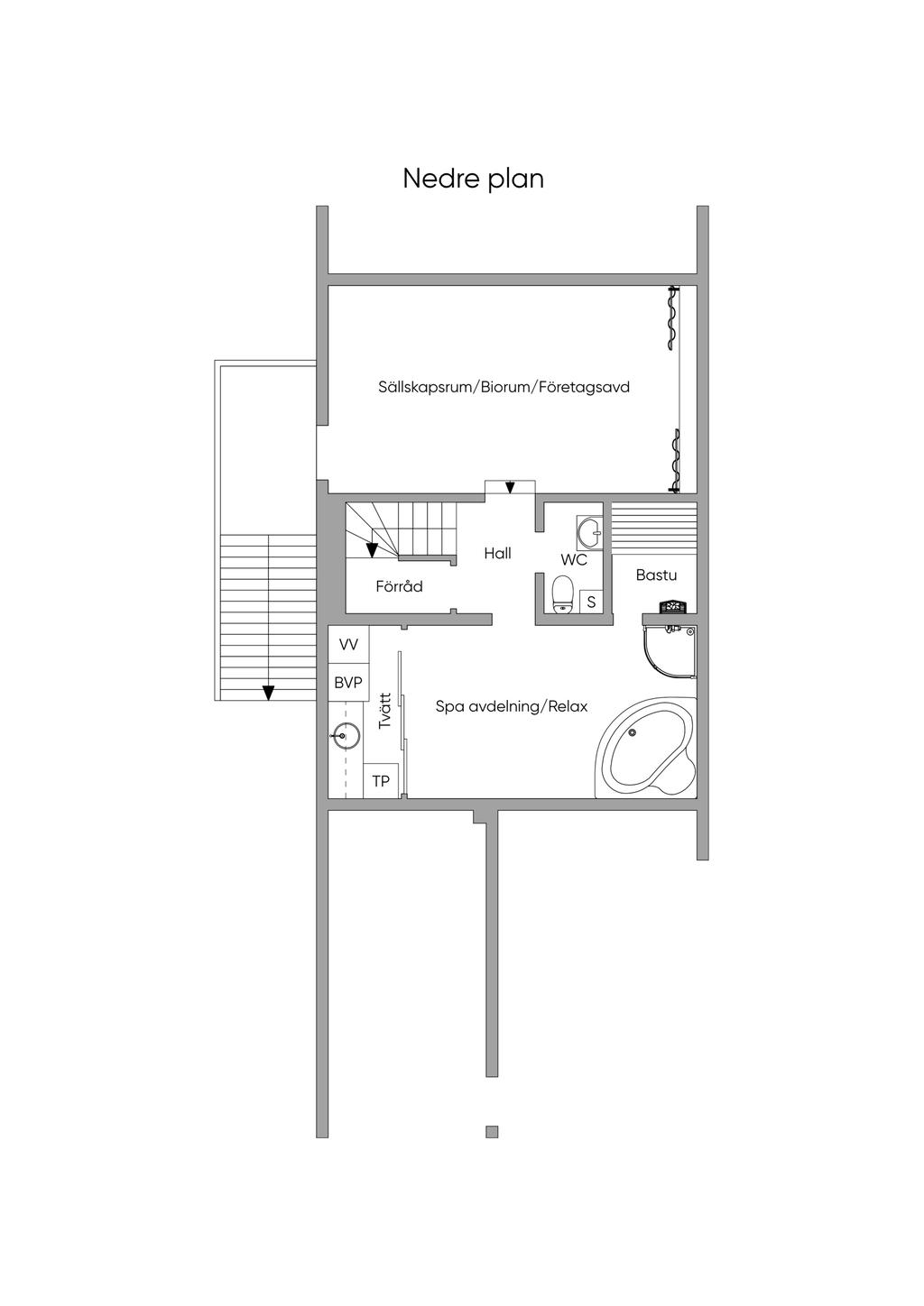 Planskiss, Nedre Plan 2D
