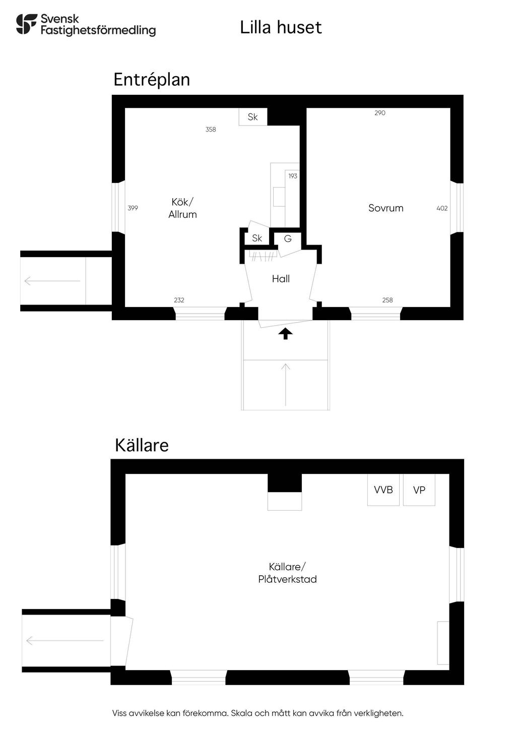 Lilla huset planritningar 