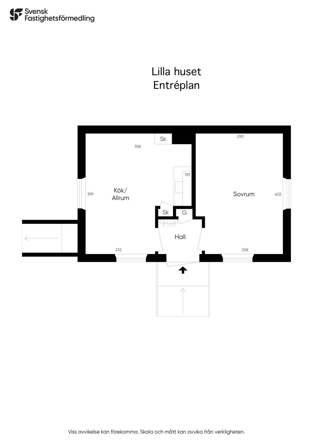 Lilla huset Entréplan