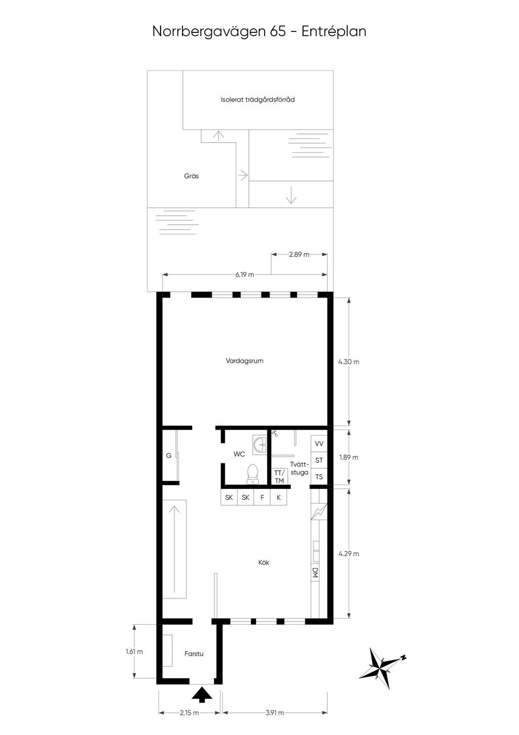 Planritning entréplan