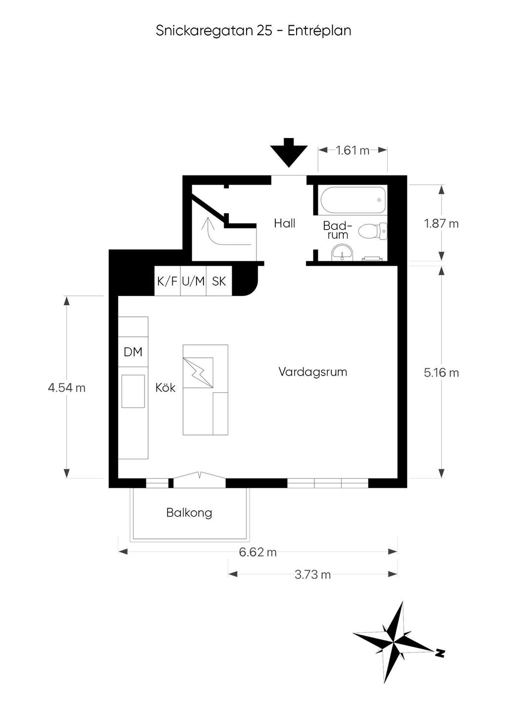 Planritning entréplan