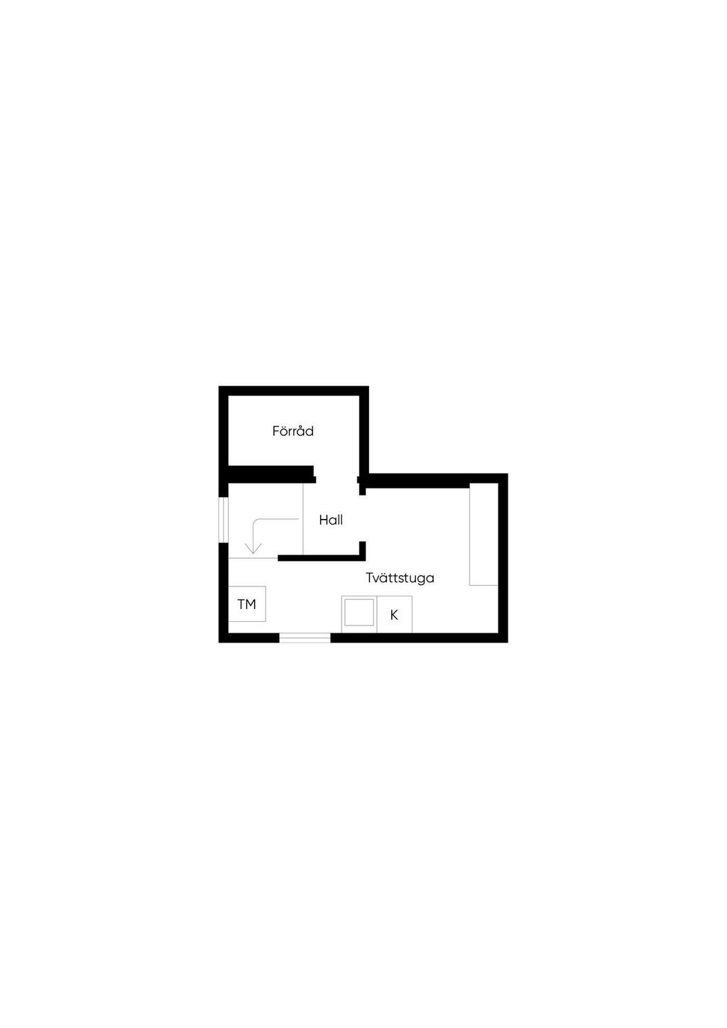 Planlösning - Källare 