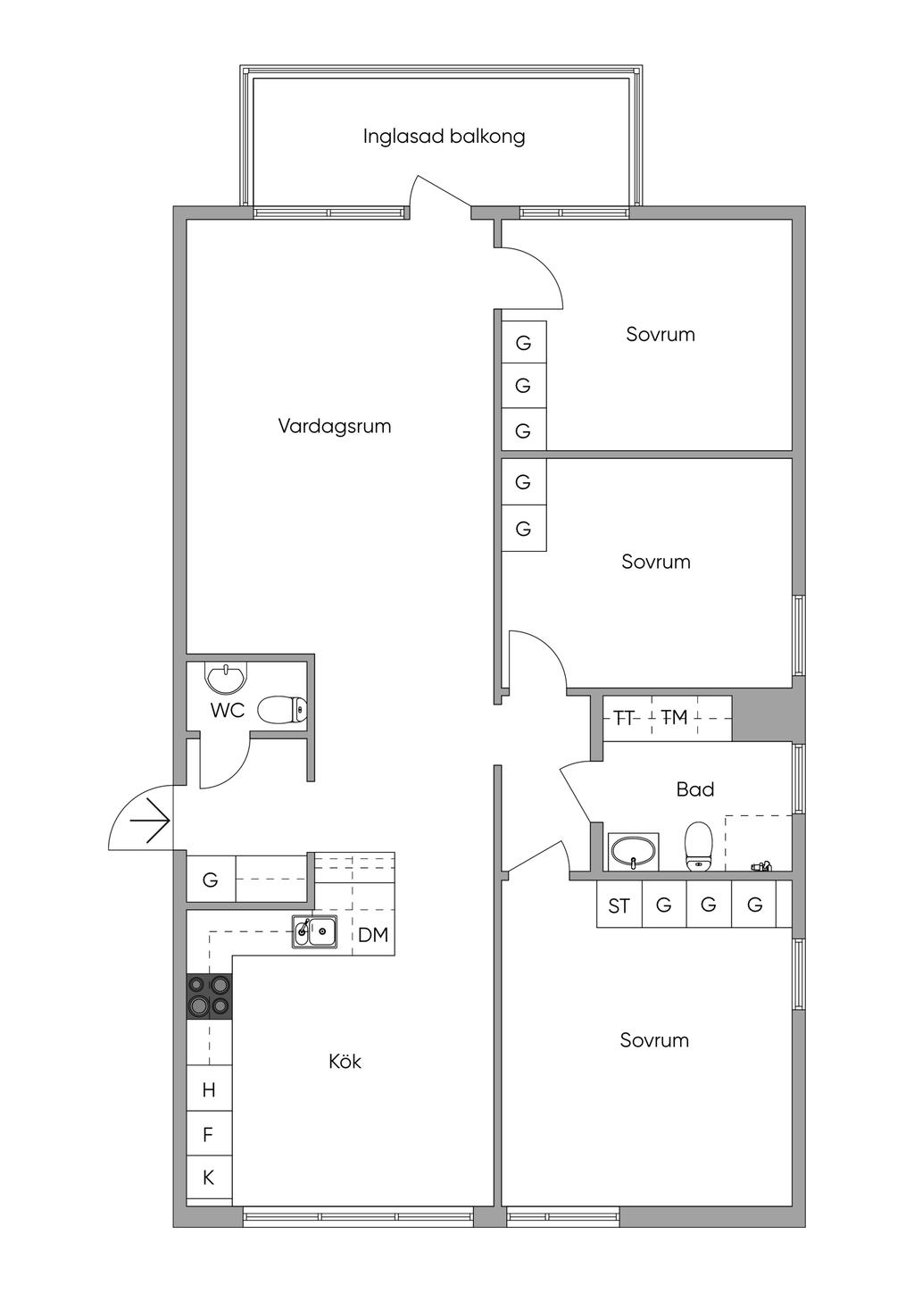 Alternativ Planskiss, 2D