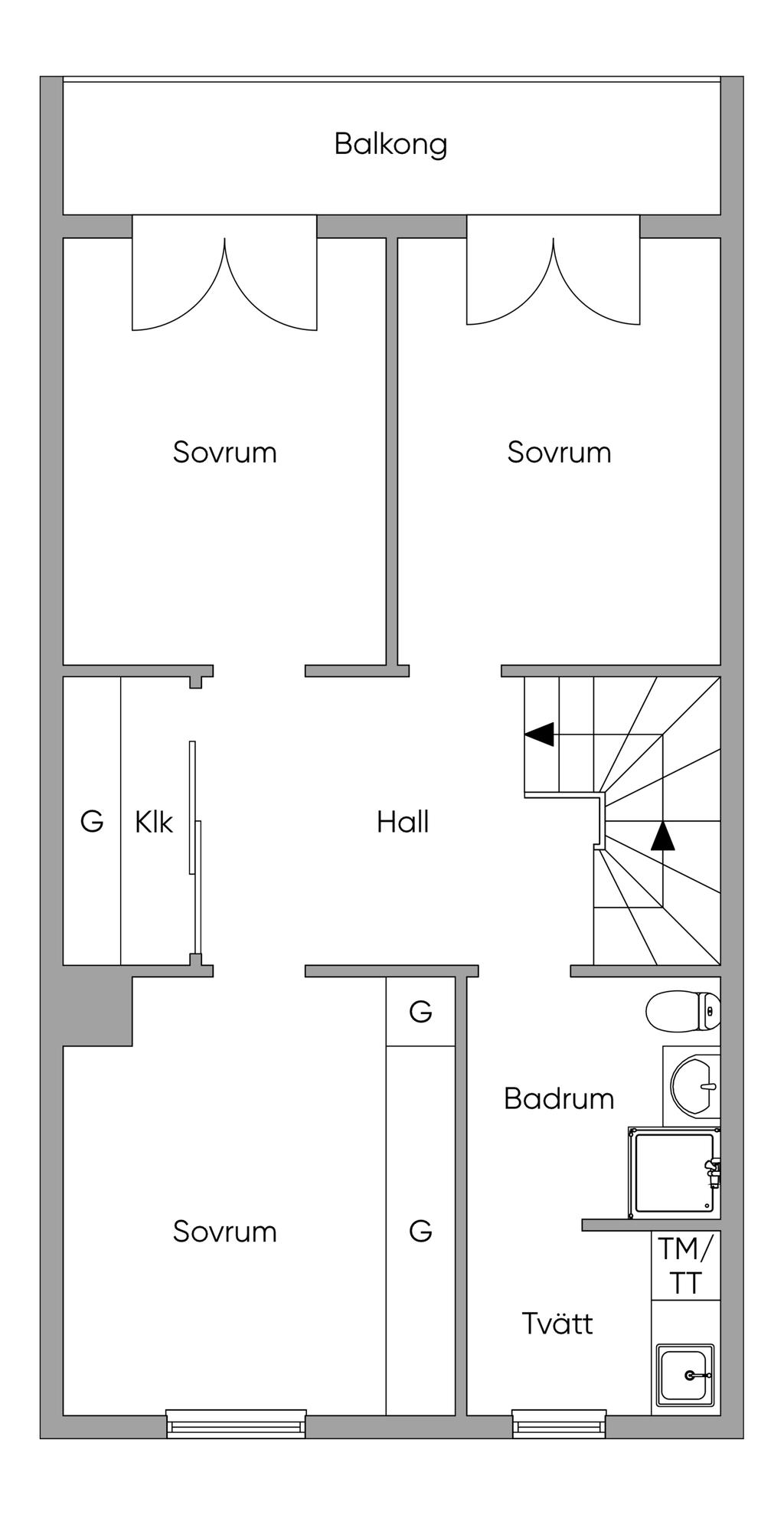 Övre plan