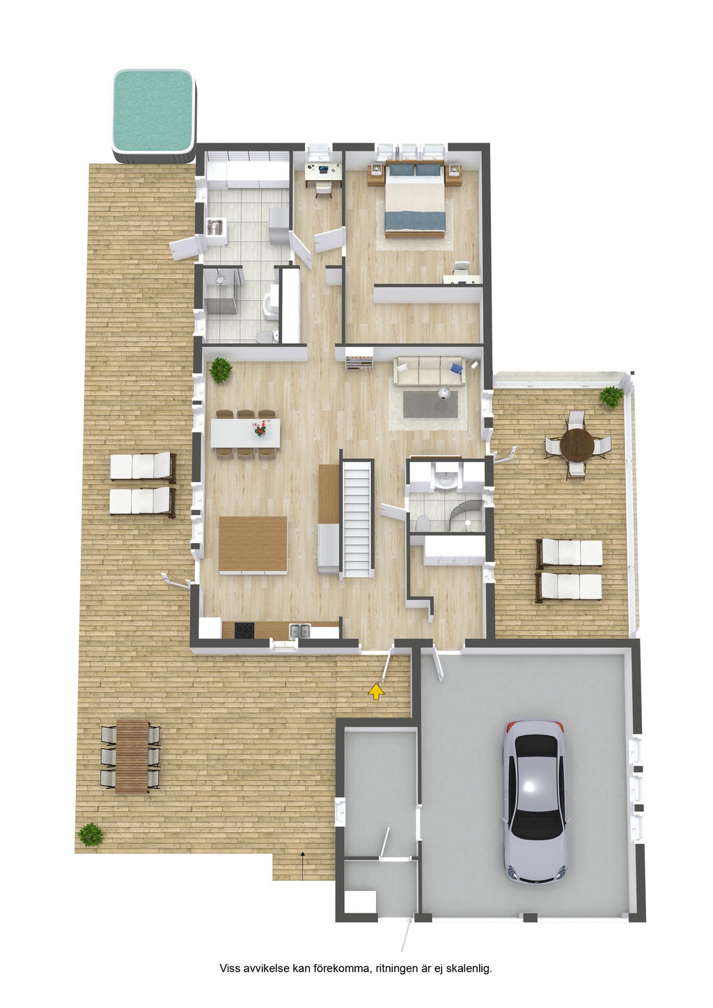 Planritning entréplan