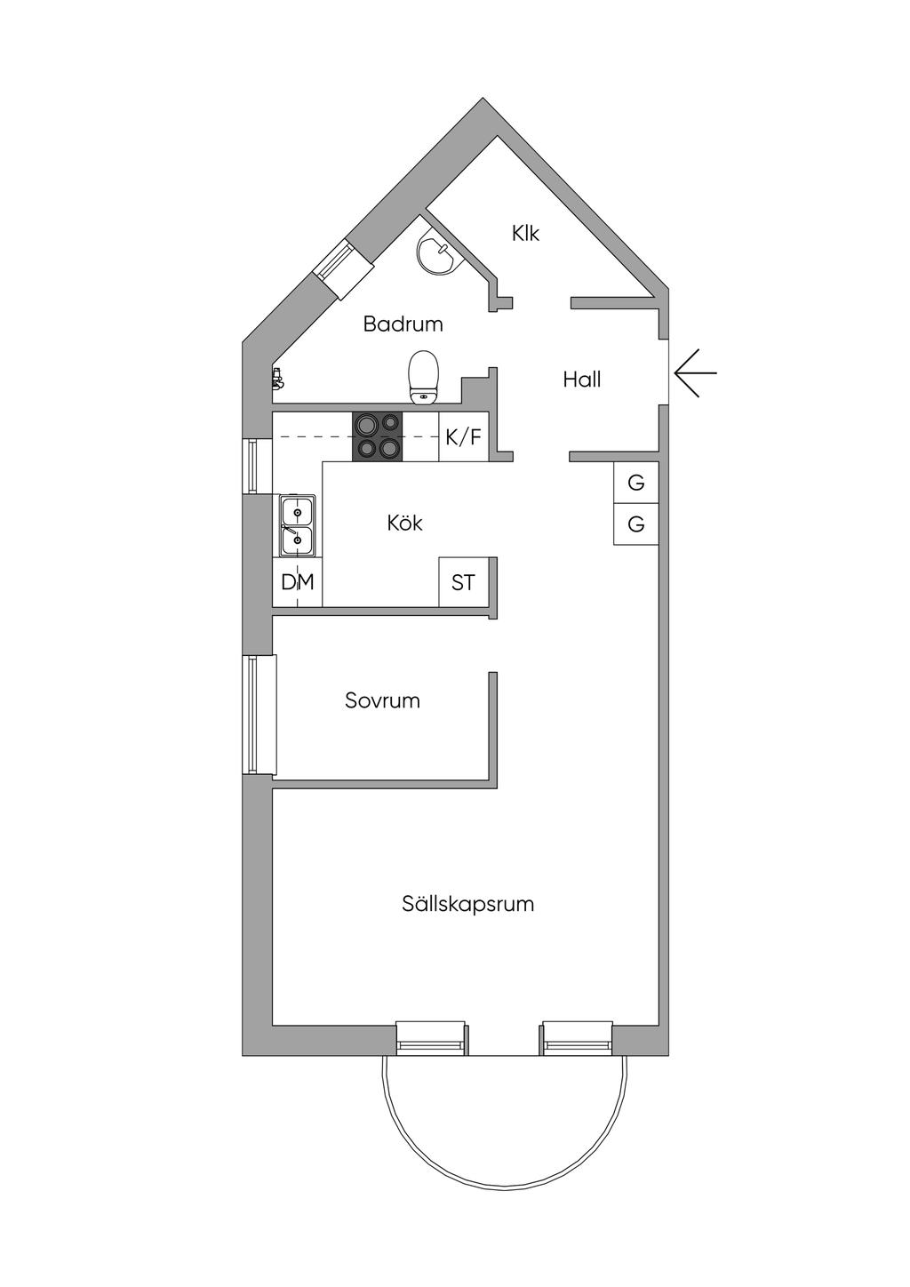 Alternativ Planlösning 1