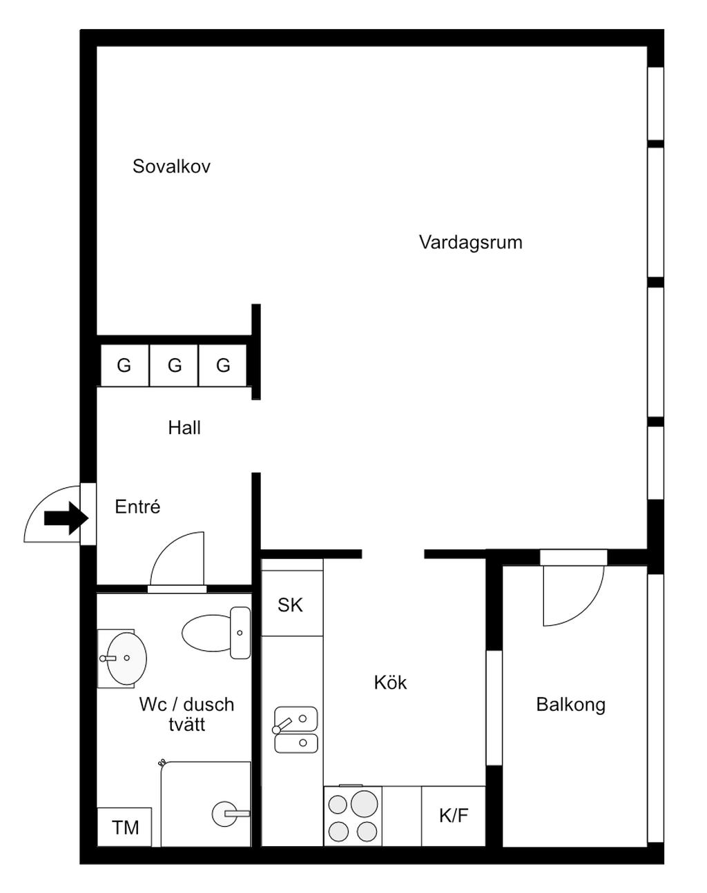 Planlösning
