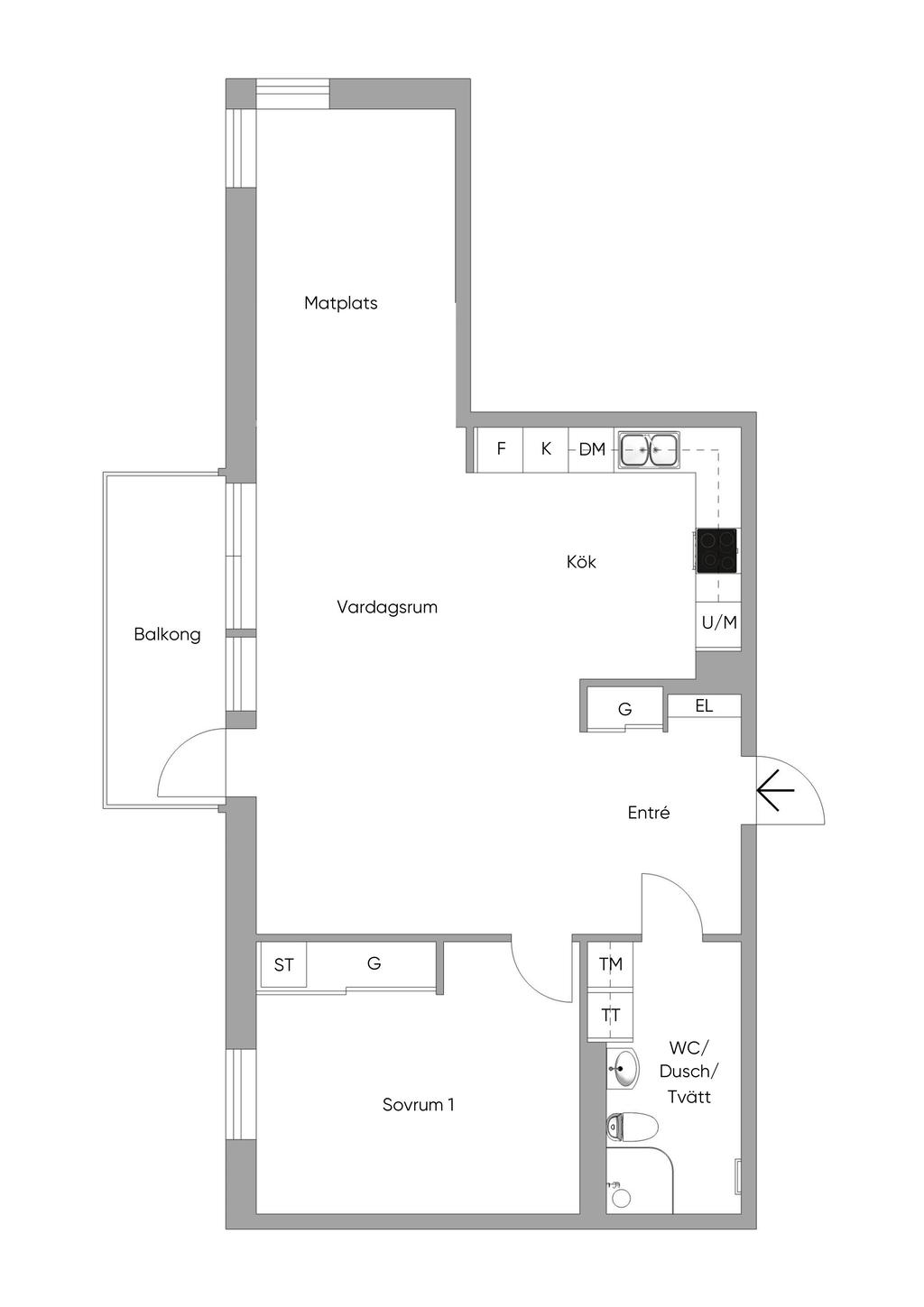 Alternativ planlösning