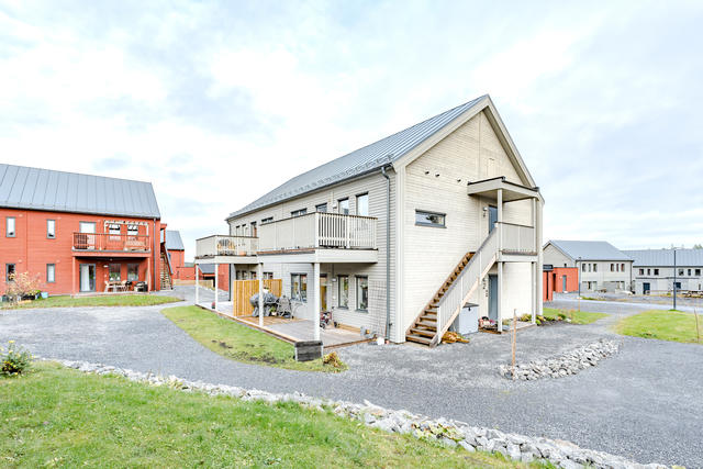 Välkommen hem via trappan!