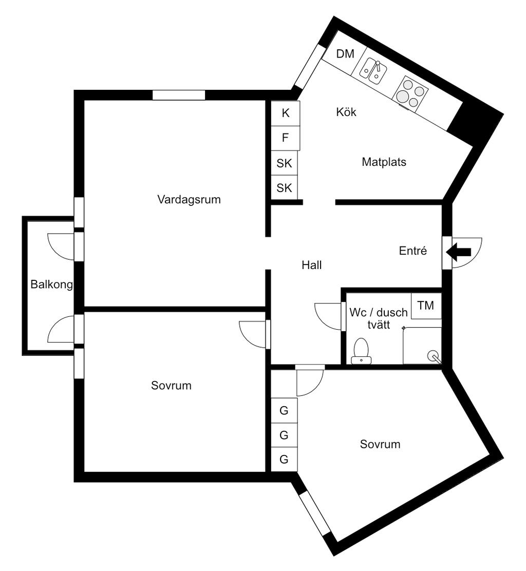 Planlösning