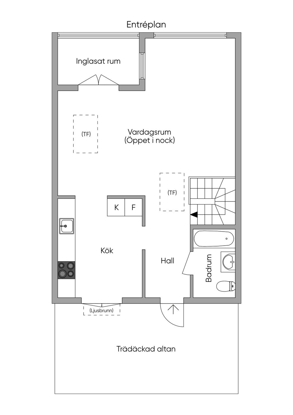 Planskiss, Entréplan 2D