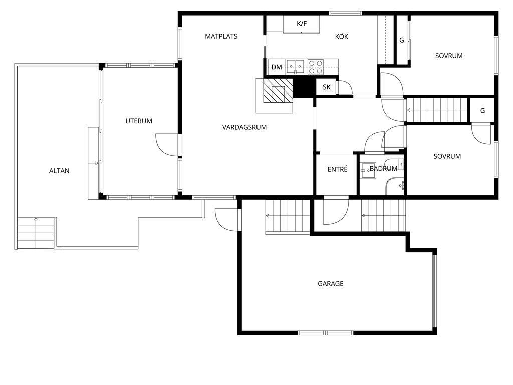 Planlösning Entréplan