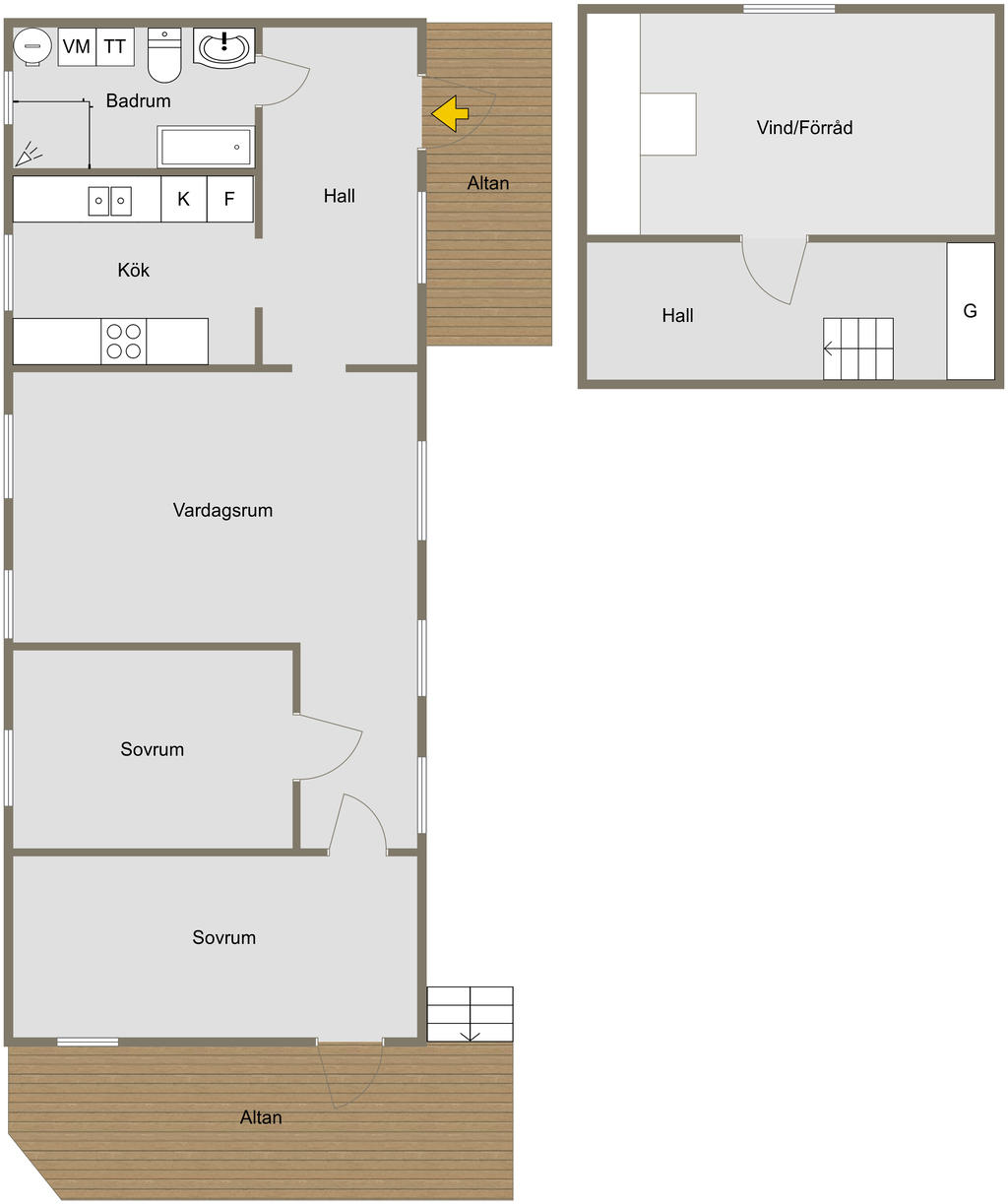 Planritning - Annexet