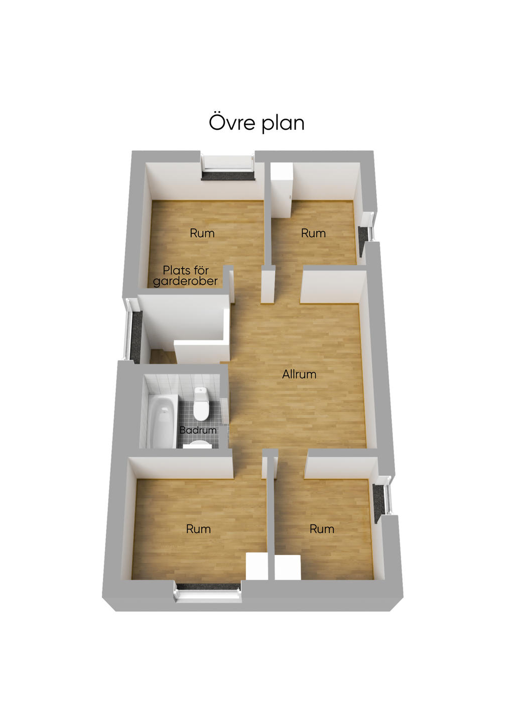 Övre plan 3D