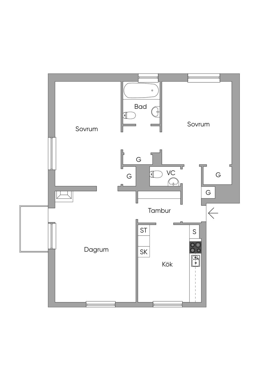 Planlösning