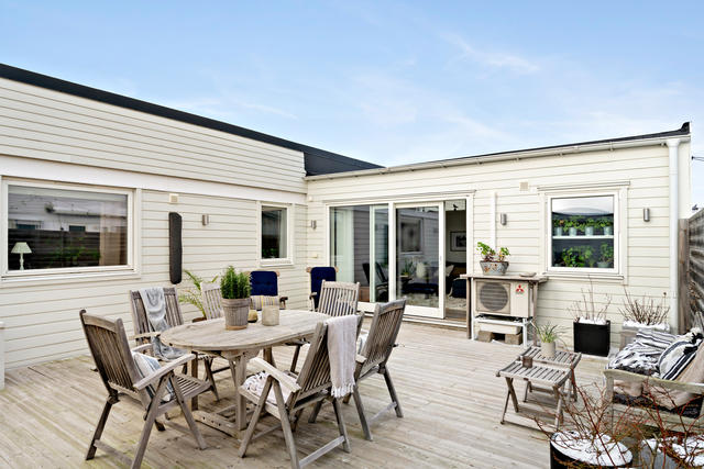 Välkommen till detta fina
 1-plansradhus på Mungårdsgatan 60