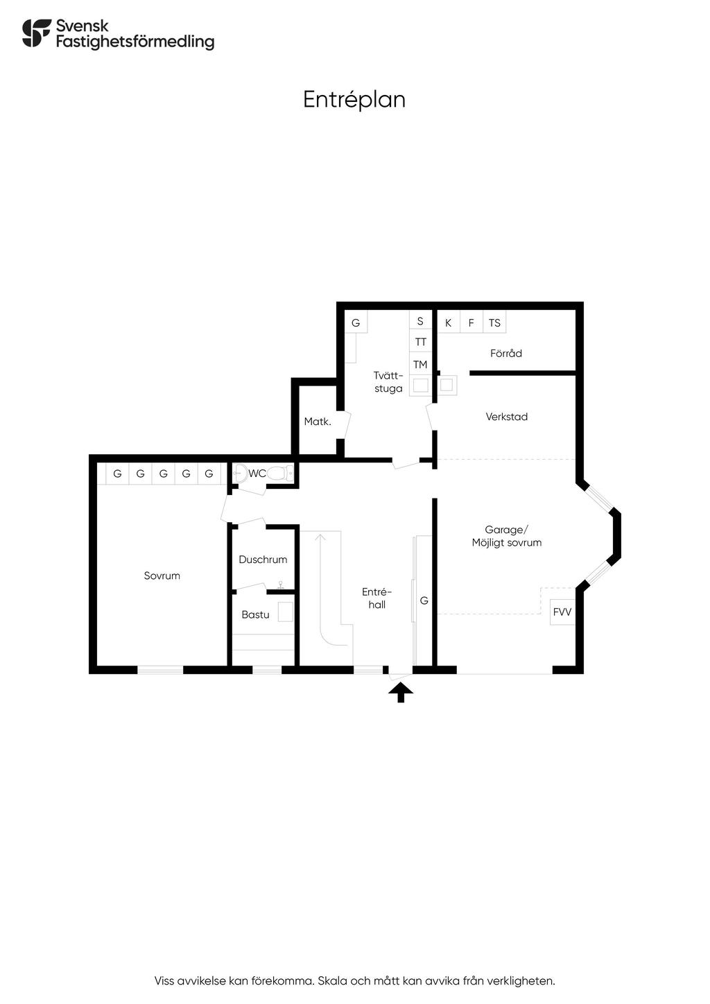 Planlösning entréplan