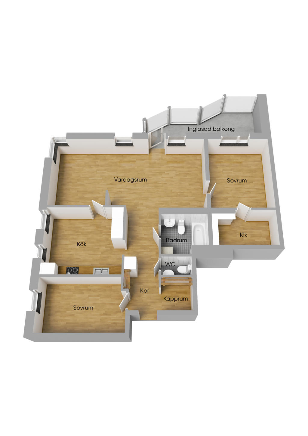 Nuvarande planlösning