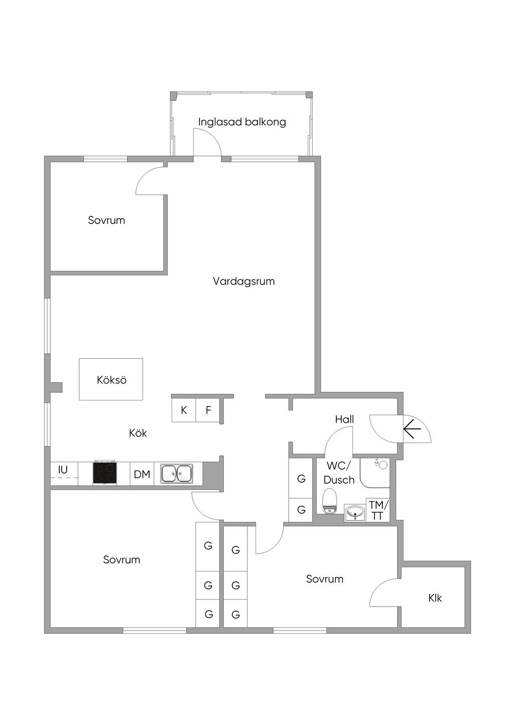 Alternativ planlösning