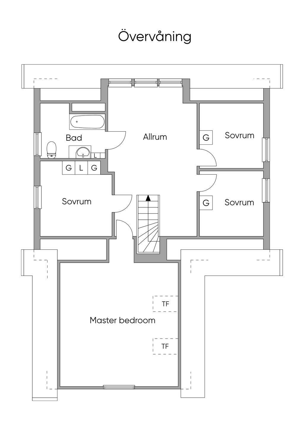 Övre plan