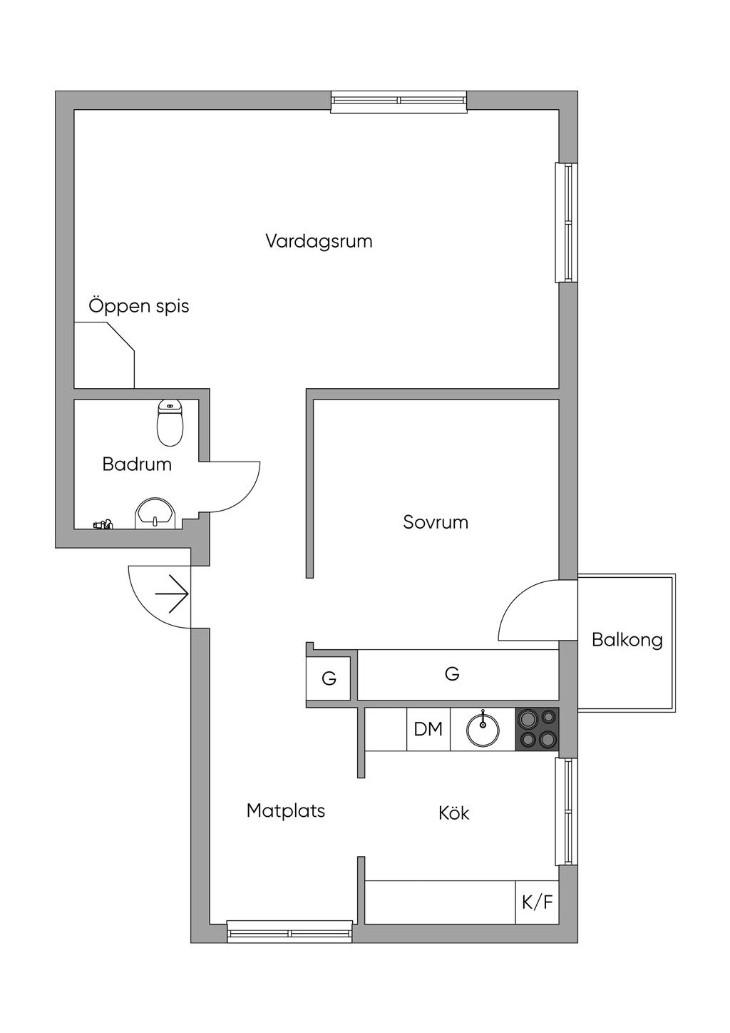 Planlösning