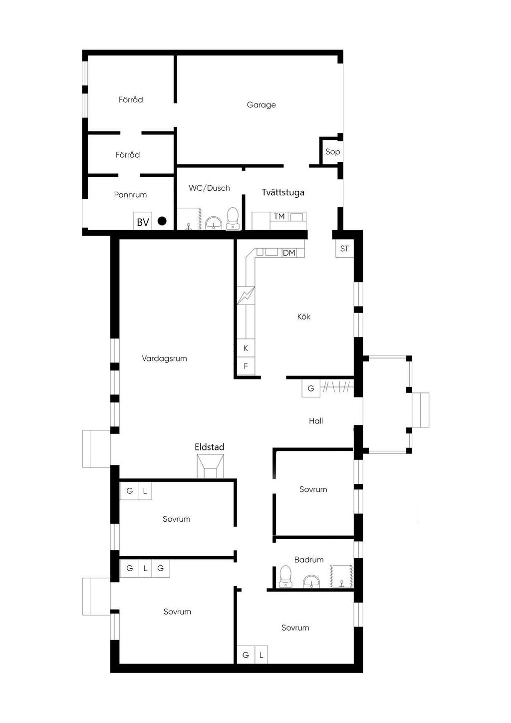 Alternativ planlösning