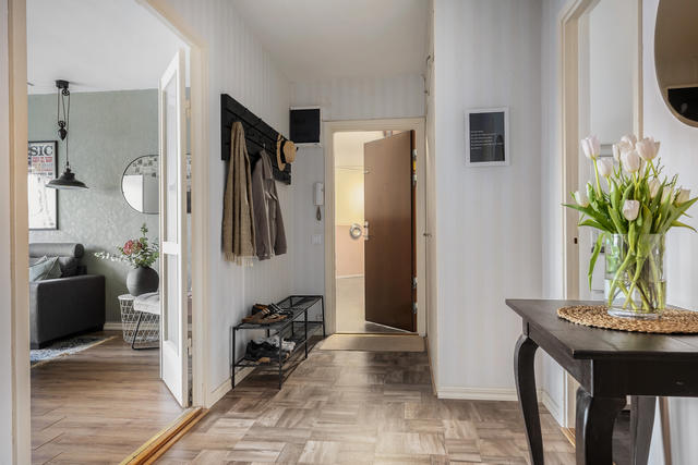 Välkomnande hall/entré