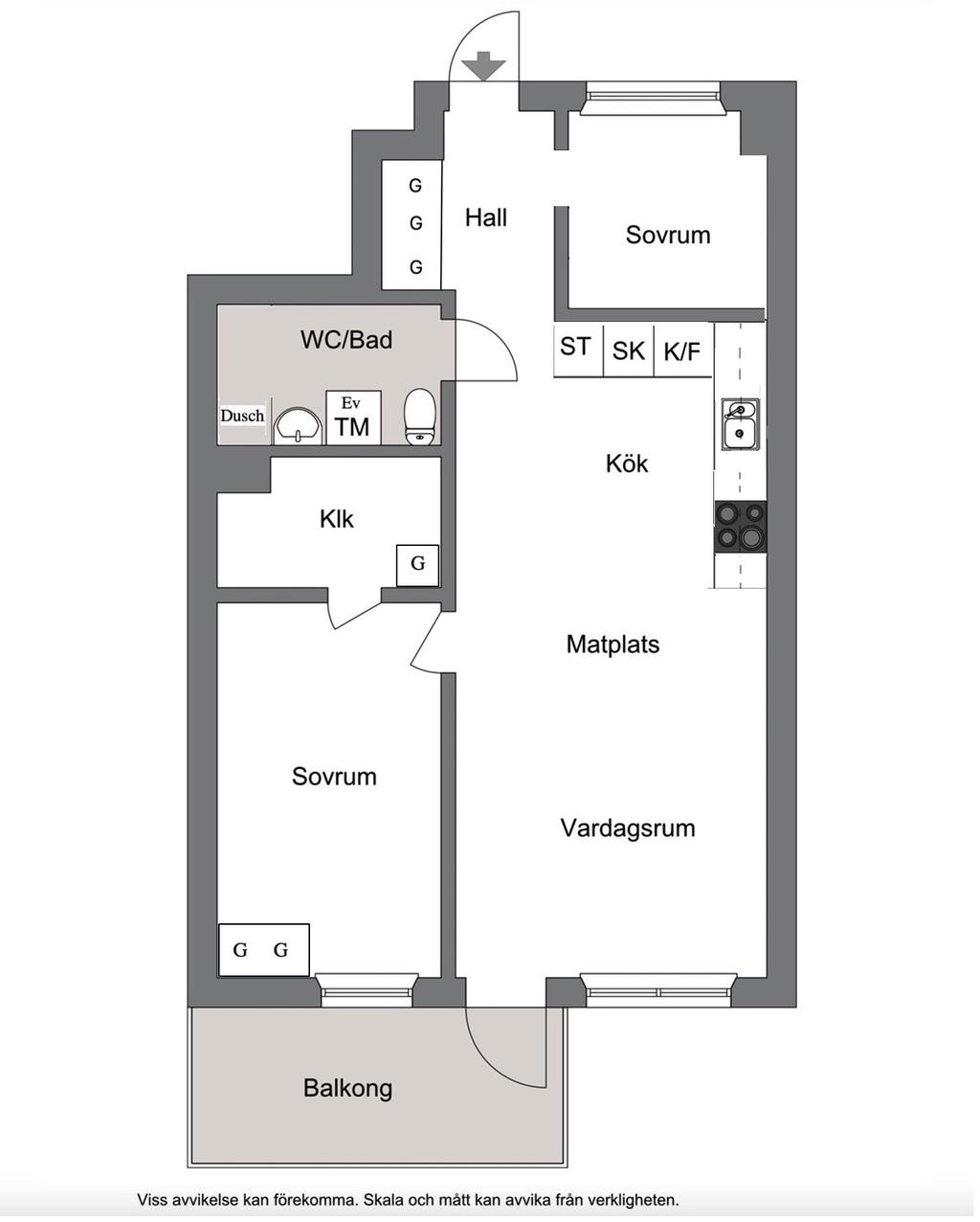 Alternativ planlösning