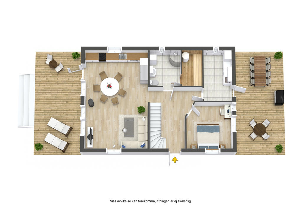 Planlösning entréplan