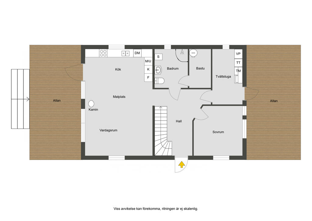 Planlösning entréplan