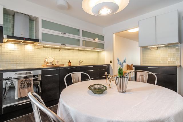 Ljust och rymligt kök