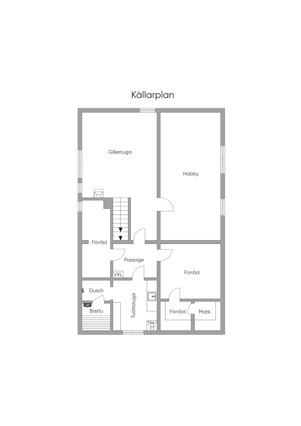 Källarplan