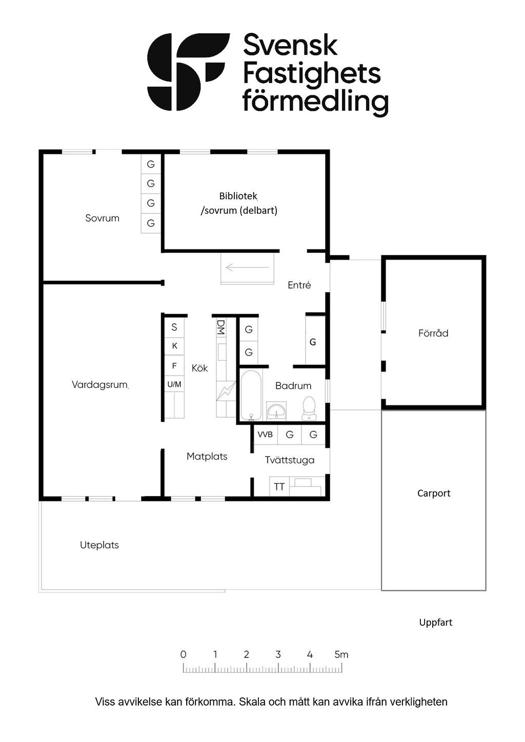 Planlösning entréplan