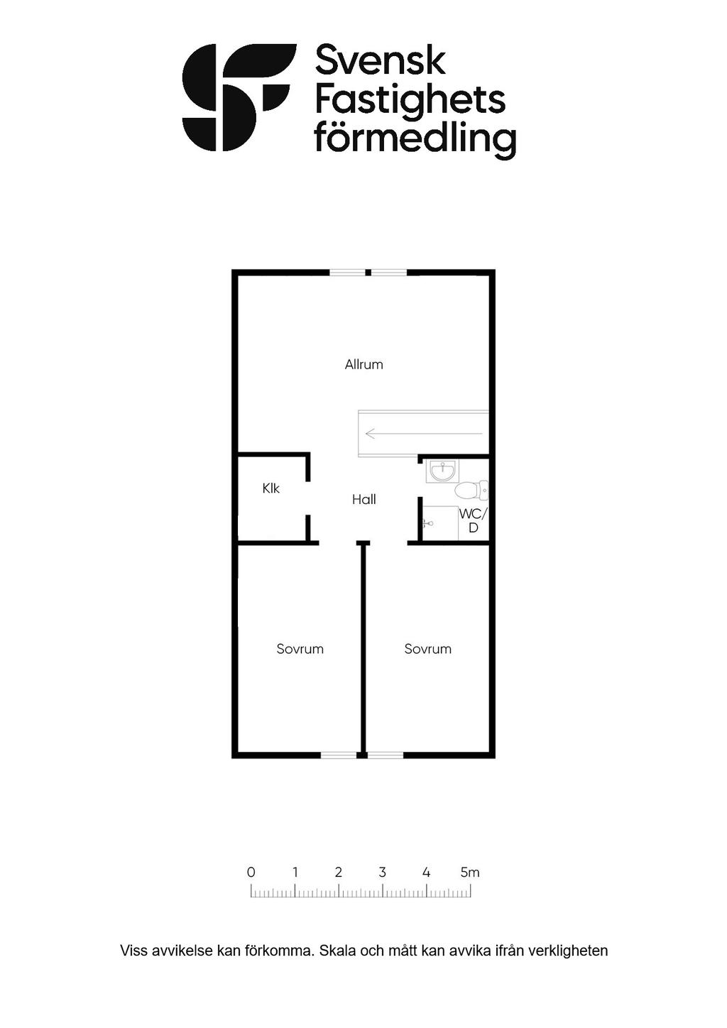Planlösning ovanvåning