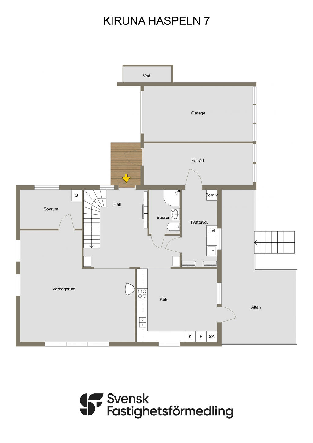 Planlösning entréplan