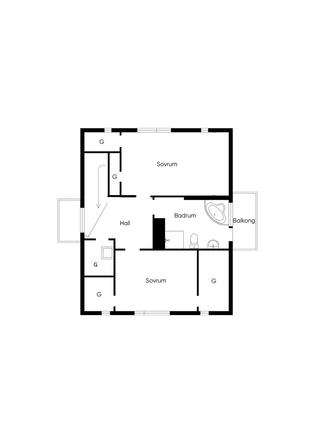Övre plan