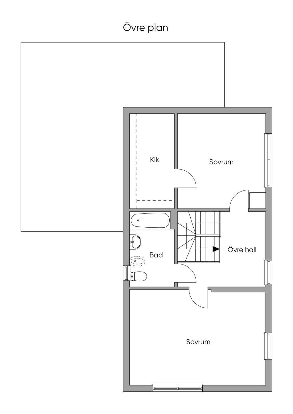 Övre plan
